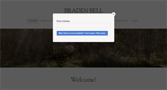 Desktop Screenshot of bradenbell.com