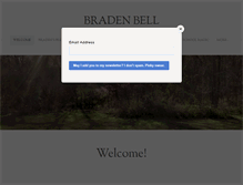 Tablet Screenshot of bradenbell.com